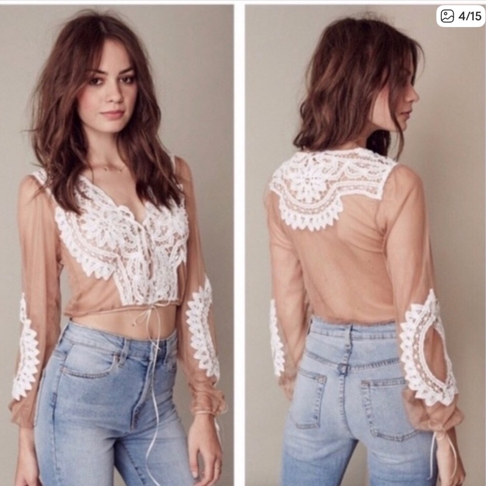 For Love And Lemons Blouse
